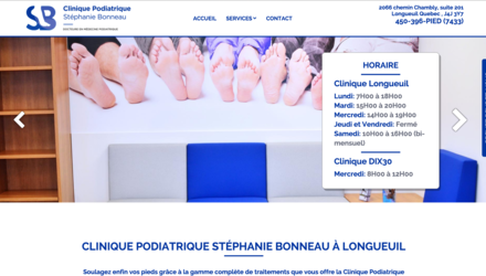 Clinique Podiatrique Stéphanie Bonneau Clinique Podiatrique Stéphanie Bonneau