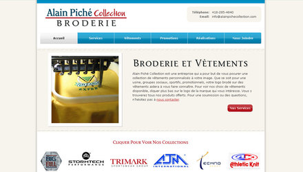 Alain Piché Collection Broderie Alain Piché Collection Broderie