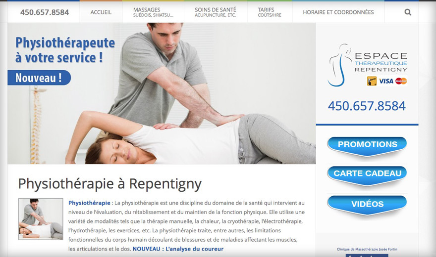 Positionnement pour : massage repentigny Positionnement pour : massage repentigny