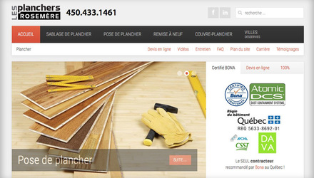 Site web Joomla et WordPress Site web Joomla et WordPress