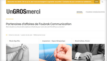 Création de site web par Foubrak Création de site web par Foubrak