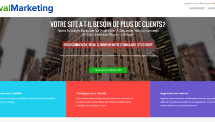 Notre site (Contactez-nous pour notre portfolio privé) Notre site (Contactez-nous pour notre portfolio privé)