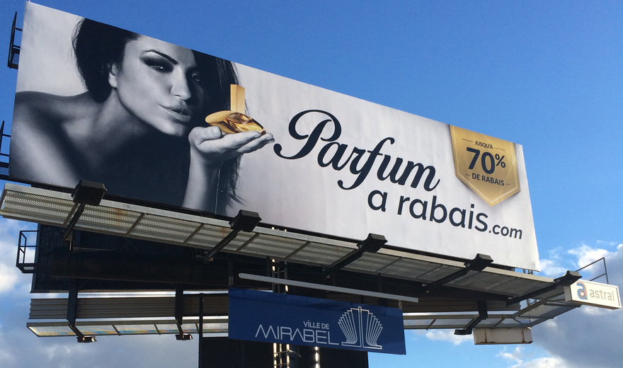 Super panneau - Parfum à rabais.com