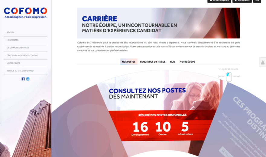 Site Carrière - COFOMO