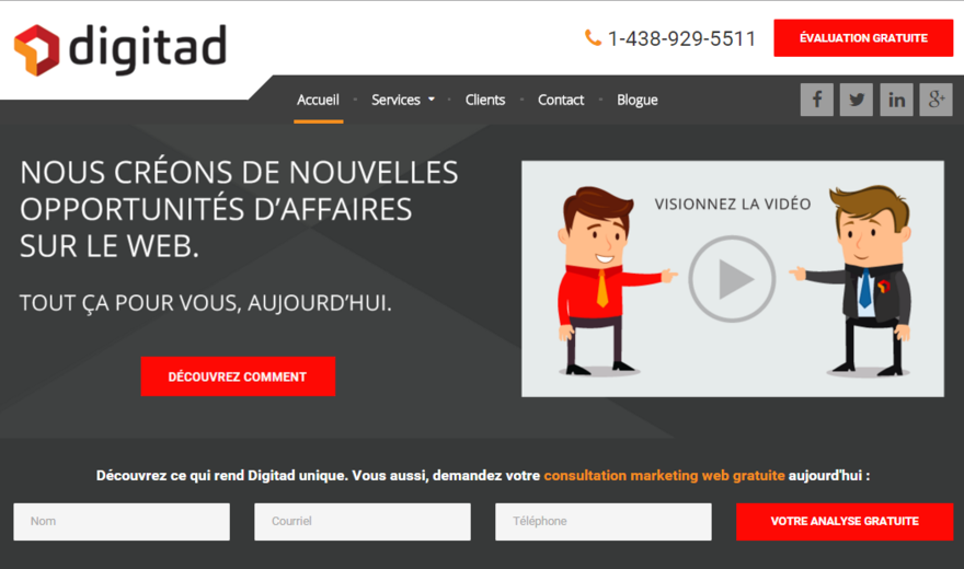 Marketing web : Digitad