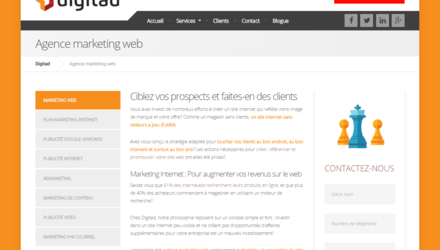 Agence marketing web : Digitad Agence marketing web : Digitad