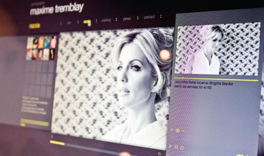 UN PHOTOGRAPHE BRANCHÉ - Site Web portfolio maximetremblay.com
