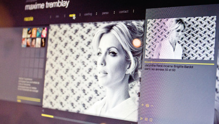 UN PHOTOGRAPHE BRANCHÉ - Site Web portfolio maximetremblay.com