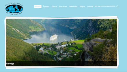 Site web de l'agence de voyages Le Club Stan-Buy Site web de l'agence de voyages Le Club Stan-Buy