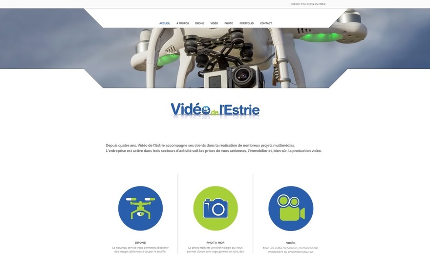 Site web de Vidéo de l'Estrie