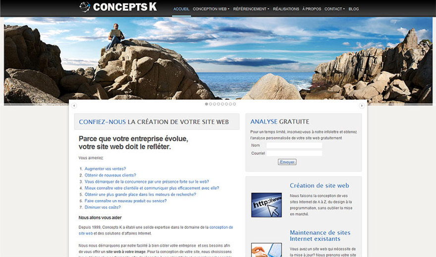 Concepts K - agence web