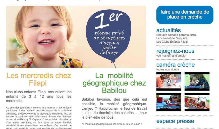 Conception de site de CPE