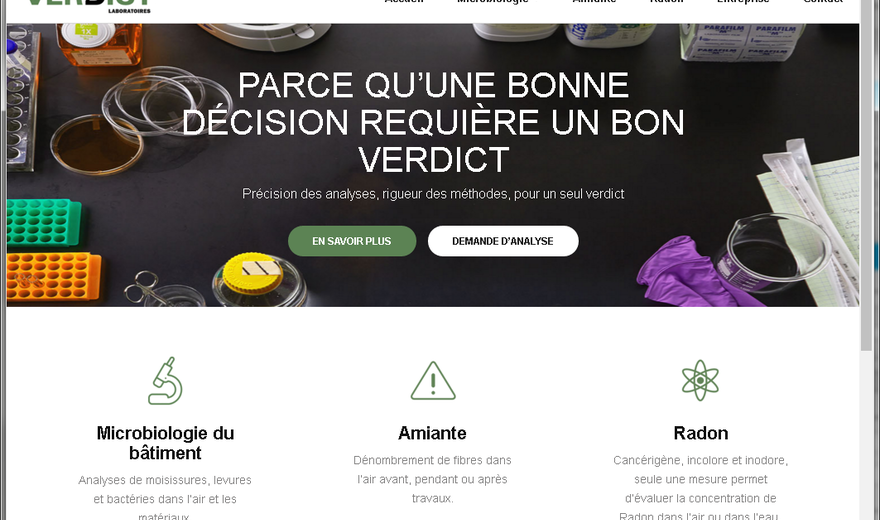 Laboratoire de microbiologie