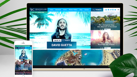 Site Web - Beachclub Site Web - Beachclub