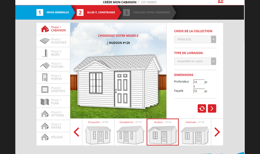 Cabanons - Construisez votre cabanon personnalisé