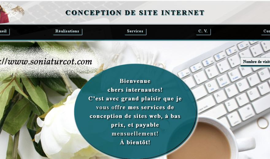 Sonia Turcot - Conception site web Sonia Turcot - Conception site web
