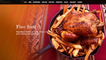 Site web restaurant
