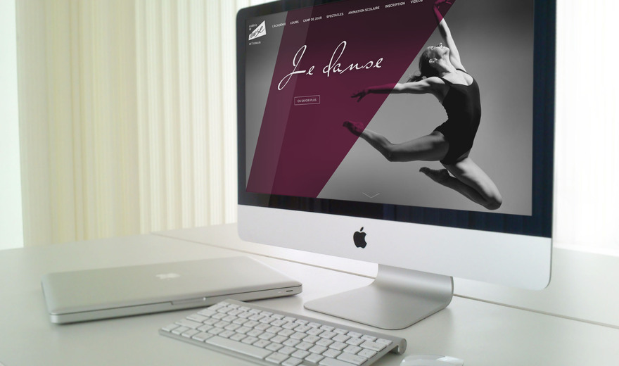 Site Web de l'Académie de danse de l'Outaouais Site Web de l'Académie de danse de l'Outaouais