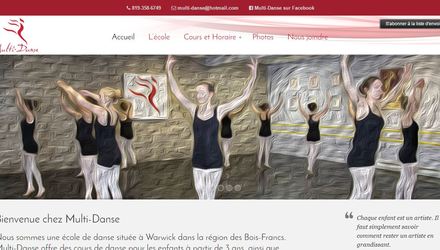 Site web de Multi-Danse