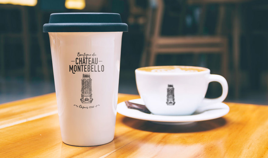Logo boutique souvenir Château Montebello Logo boutique souvenir Château Montebello