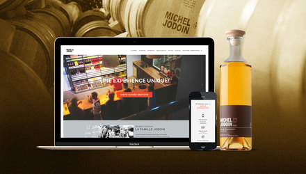Site internet de la Cidrerie Michel Jodoin