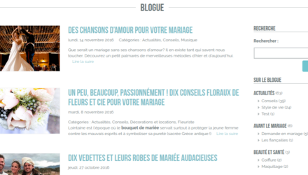 Collaboration régulière sur le blogue de Jememarie.ca. Collaboration régulière sur le blogue de Jememarie.ca.