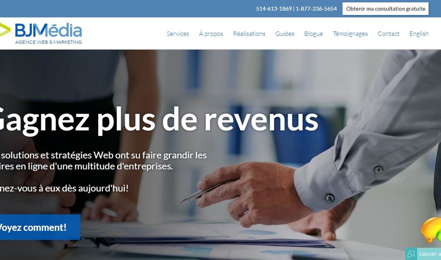 Agence Web et Référencement BJMédia