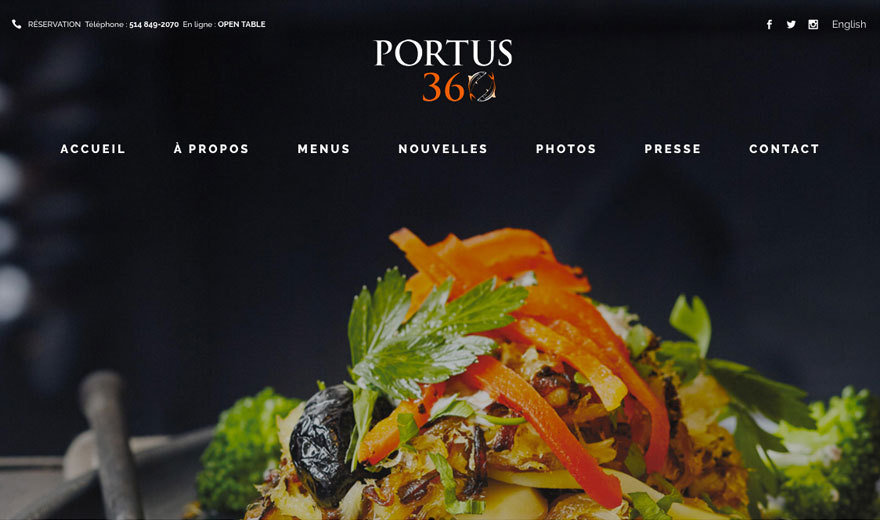 Portus 360 - Restaurant portugais à Montréal