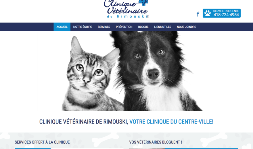Clinique Vétérinaire de Rimouski Clinique Vétérinaire de Rimouski
