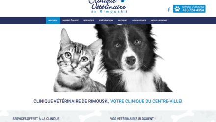 Clinique Vétérinaire de Rimouski Clinique Vétérinaire de Rimouski
