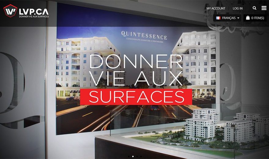 Boutique en ligne - LVP
