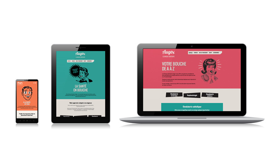 Clinique dentaire Auger - Site web Clinique dentaire Auger - Site web
