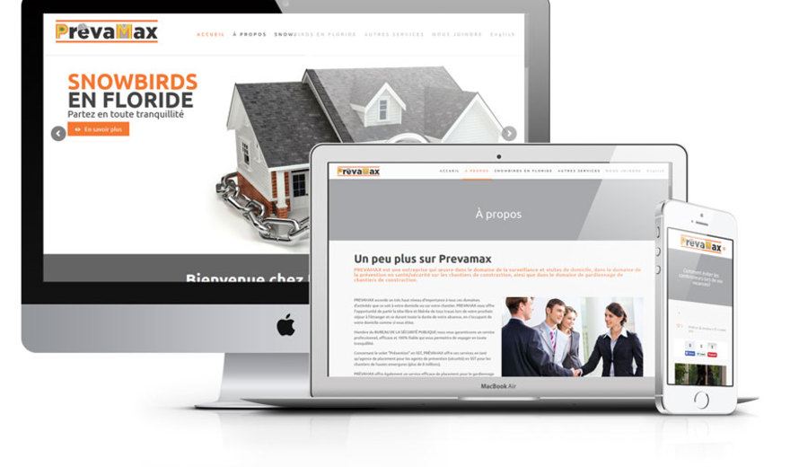CONCEPTION DE SITE WEB WORDPRESS MULTILINGUE POUR PREVAMAX