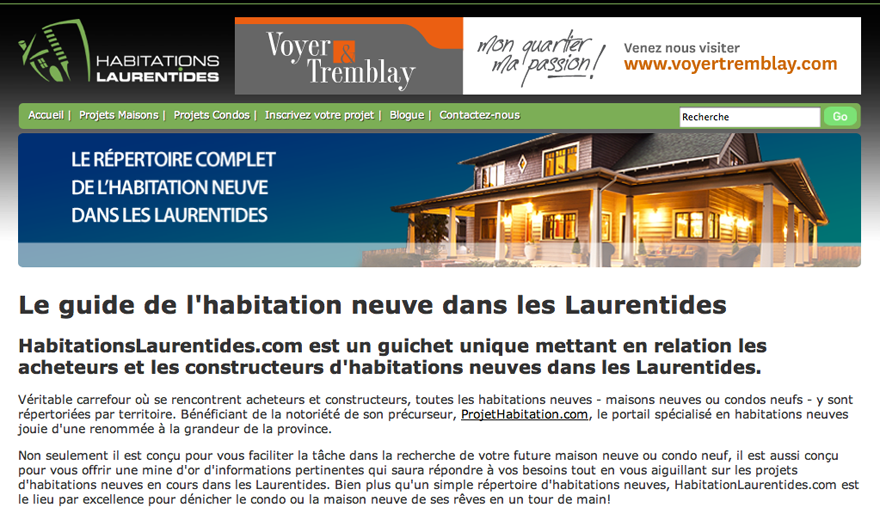 Habitations Laurentides Habitations Laurentides