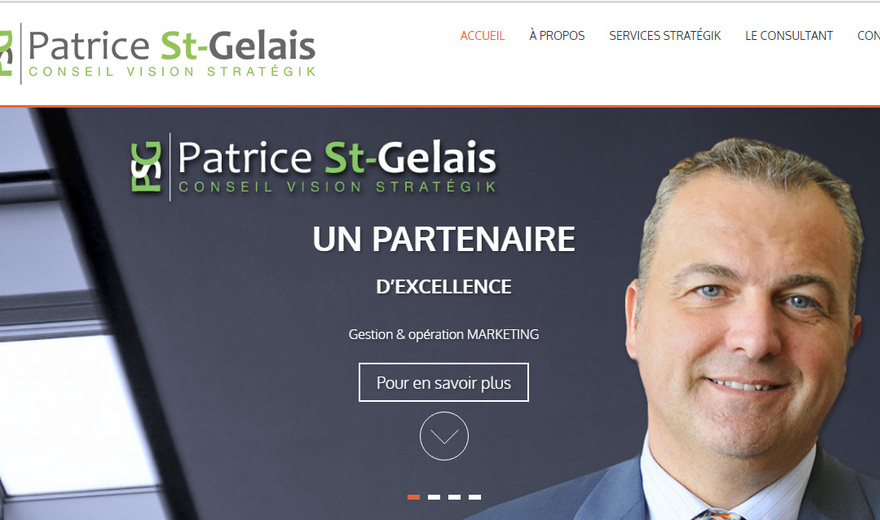Un site Web pour PSG Conseil Vision Stratégik Un site Web pour PSG Conseil Vision Stratégik