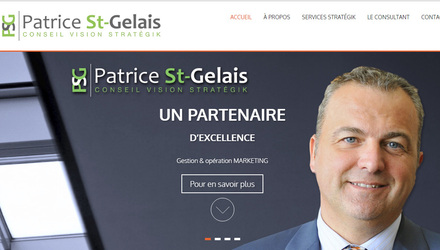 Un site Web pour PSG Conseil Vision Stratégik