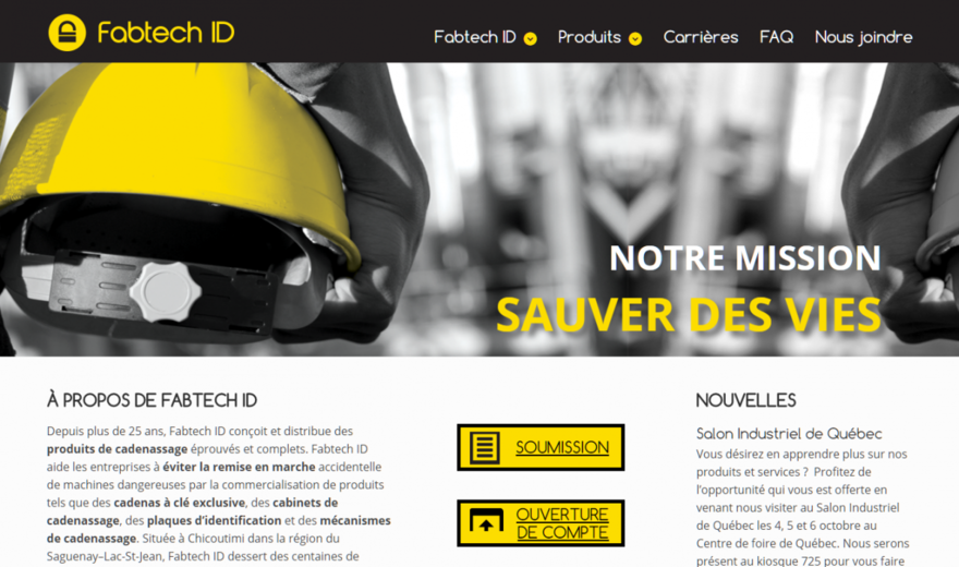 Fabtech - Boutique en ligne