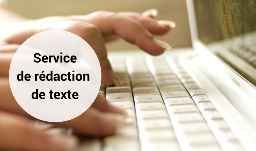 Service de rédaction de texte partout au Québec
