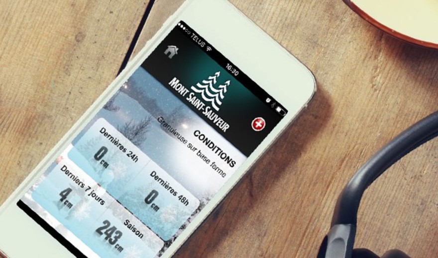 Application mobile de Mont Saint-Sauveur Application mobile de Mont Saint-Sauveur