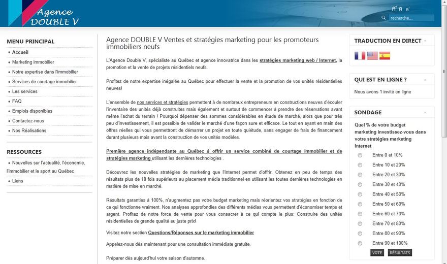 Agence DOUBLE V