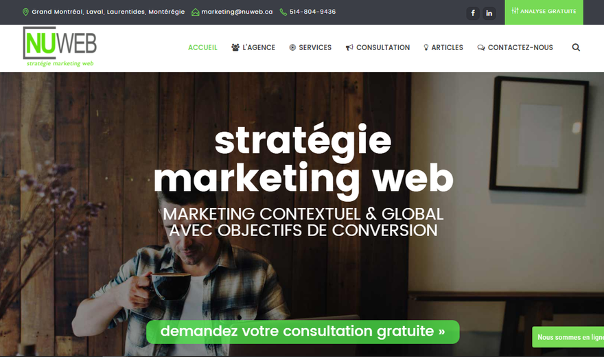 Agence Nuweb - Stratégie Marketing Web Agence Nuweb - Stratégie Marketing Web