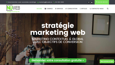 Agence Nuweb - Stratégie Marketing Web Agence Nuweb - Stratégie Marketing Web