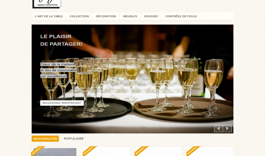 Conception e-commerce