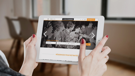 Le Groupe Maurice : refonte adaptative optimisée tablette Le Groupe Maurice : refonte adaptative optimisée tablette