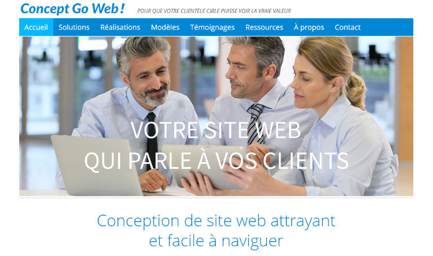 Concept Go Web!