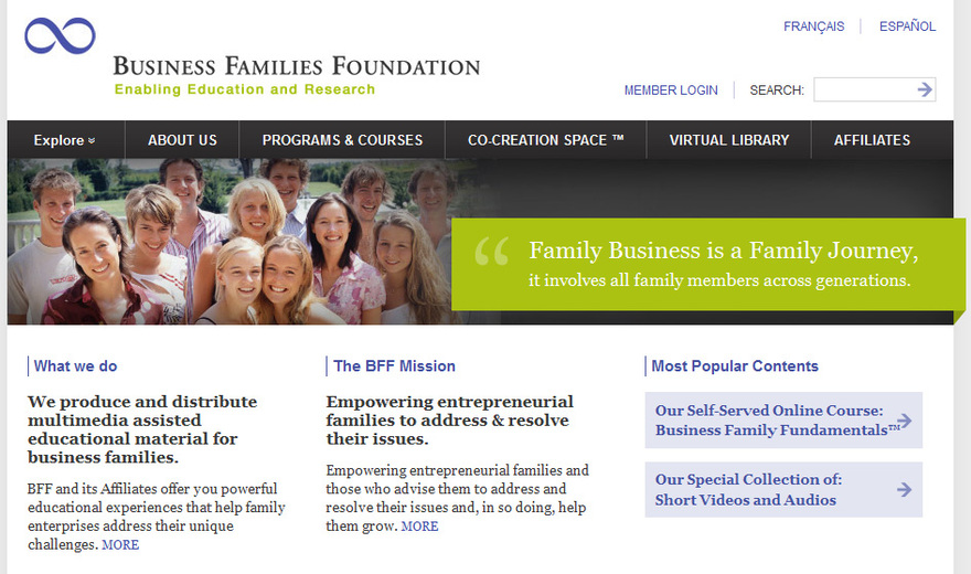 Business Families Foundation Business Families Foundation