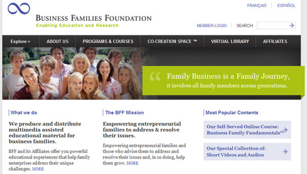 Business Families Foundation Business Families Foundation
