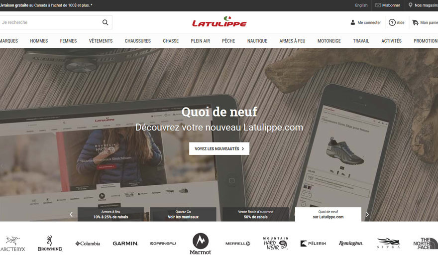 Magasin Latulippe | Site transactionnel | Synchro de données