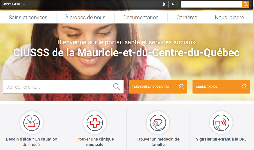 CIUSSS MCQ | Portail Web | Alertes courriels personnalisées