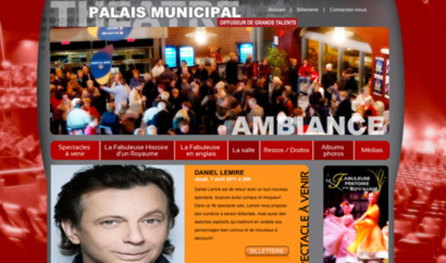 La Fabuleuse Histoire D'un Royaume / Théâtre Palais municipal La Fabuleuse Histoire D'un Royaume / Théâtre Palais municipal